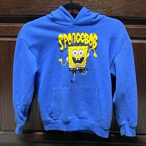 SpongeBob SquarePants Vibrant Blue Apparel - Youth M(8)